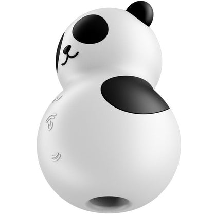 SATISFYER - POCKET PANDA STIMULATOR & VIBRATOR BLACK AND WHITE - My naughty haven #