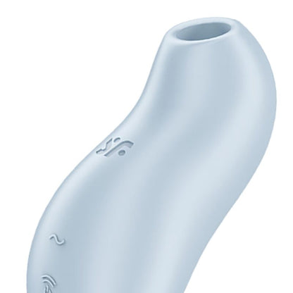 SATISFYER - POCKET PRO 1 CLITORIS STIMULATOR LIGHT BLUE - My naughty haven #