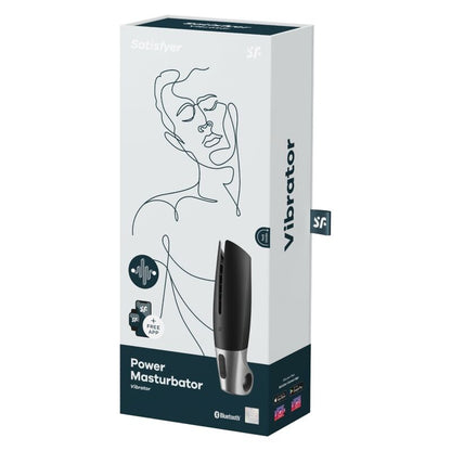 SATISFYER - POWER MASTURBATOR BLACK - My naughty haven #