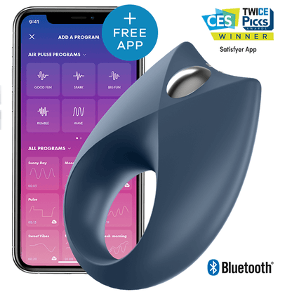SATISFYER - POWERFUL ROYAL ONE RING VIBRATOR APP - My naughty haven #