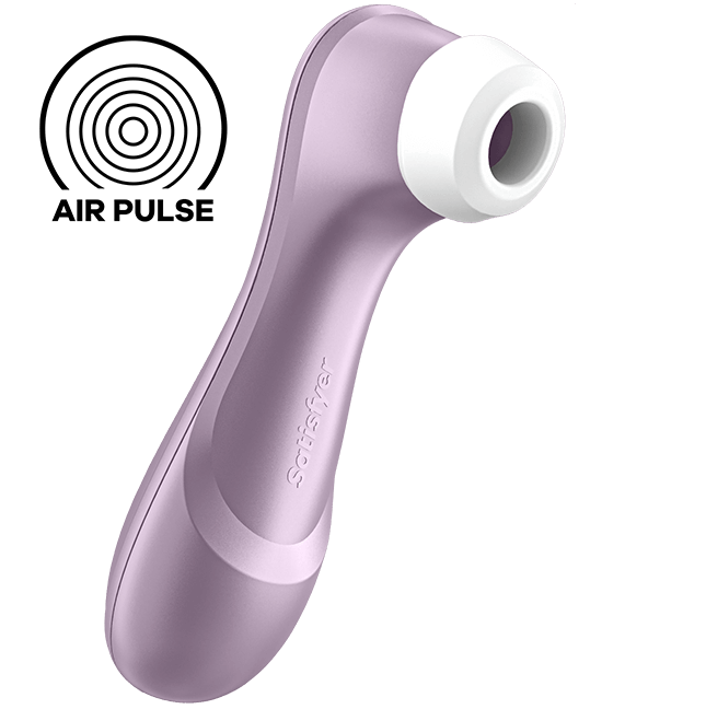 SATISFYER - PRO 2 AIR PULSE STIMULATOR VIOLET - My naughty haven #