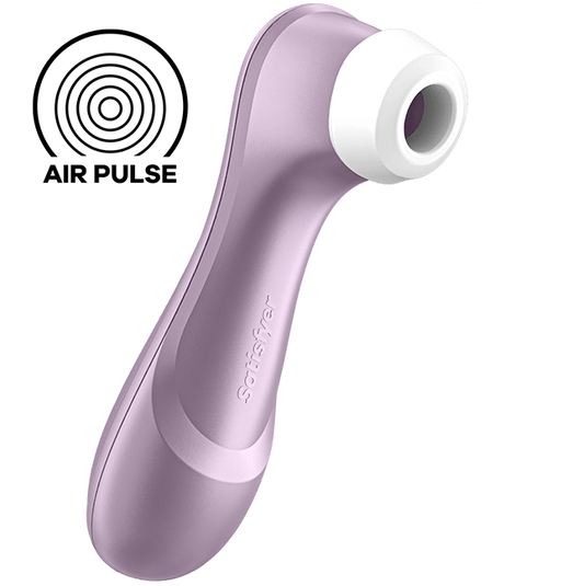SATISFYER - PRO 2 AIR PULSE STIMULATOR VIOLET - My naughty haven #
