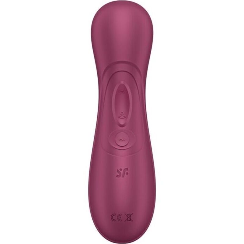 SATISFYER - PRO 2 GENERATION 3 LIQUID AIR TECHNOLOGY WINE RED - My naughty haven #