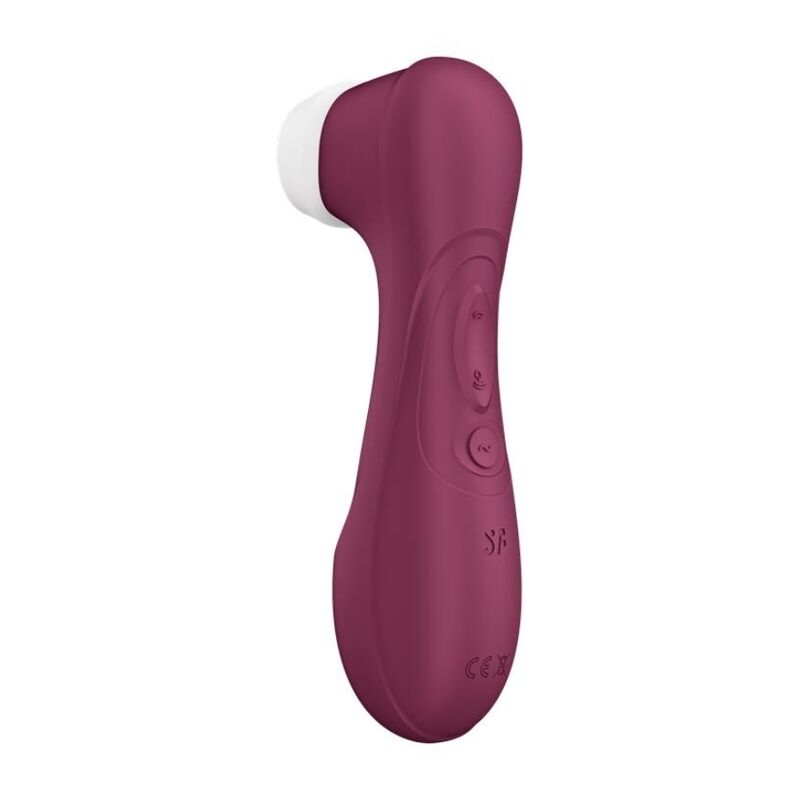 SATISFYER - PRO 2 GENERATION 3 LIQUID AIR TECHNOLOGY WINE RED - My naughty haven #