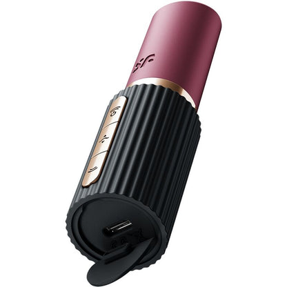 SATISFYER - PRO 2 KISS WAVE CLITORIS STIMULATOR GARNET / BLACK - My naughty haven #