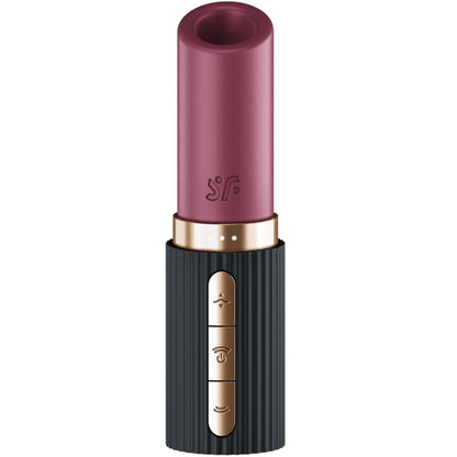 SATISFYER - PRO 2 KISS WAVE CLITORIS STIMULATOR GARNET / BLACK - My naughty haven #