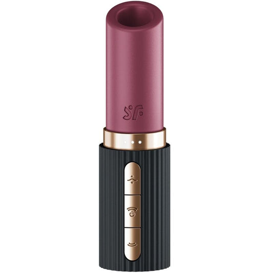 SATISFYER - PRO 2 KISS WAVE CLITORIS STIMULATOR GARNET / BLACK - My naughty haven #