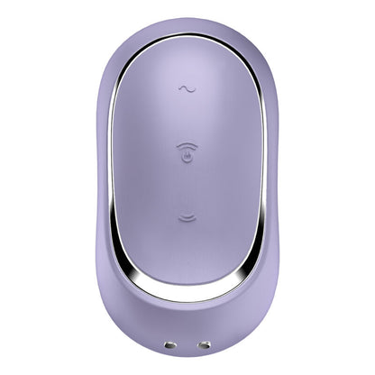 SATISFYER - PRO TO GO 2 DOUBLE AIR PULSE STIMULATOR & VIBRATOR VIOLET - My naughty haven #