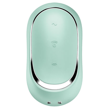 SATISFYER - PRO TO GO 2 DOUBLE AIR PULSE STIMULATOR & VIBRATOR VIOLET - My naughty haven #