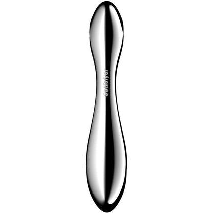 SATISFYER - PURE GRAVITY 2 STAINLESS STEEL DOUBLE-ENDED DILDO - My naughty haven #