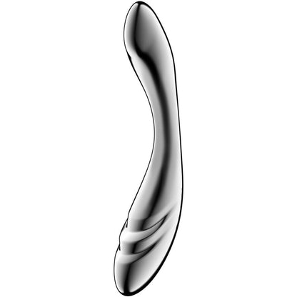 SATISFYER - PURE GRAVITY 3 STAINLESS STEEL DOUBLE-ENDED DILDO - My naughty haven #