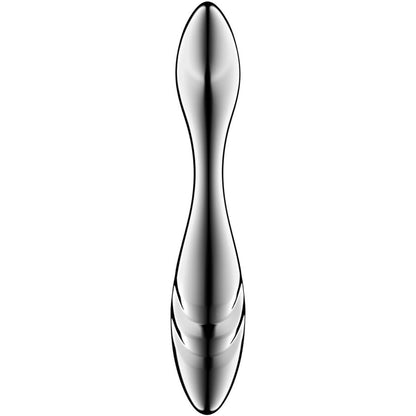 SATISFYER - PURE GRAVITY 3 STAINLESS STEEL DOUBLE-ENDED DILDO - My naughty haven #