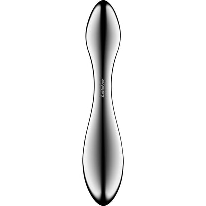 SATISFYER - PURE GRAVITY 3 STAINLESS STEEL DOUBLE-ENDED DILDO - My naughty haven #