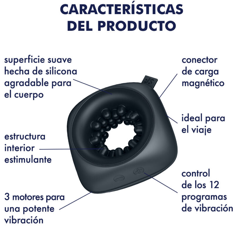 SATISFYER - RING STROKER MASTURBATOR & VIBRATOR - My naughty haven #