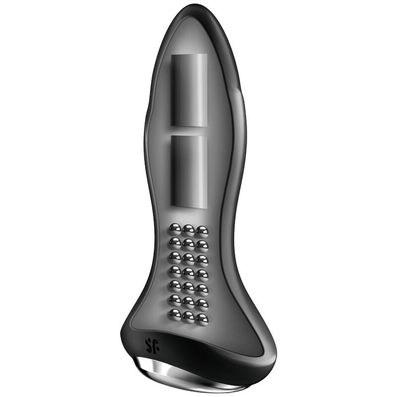 SATISFYER - ROTATOR PLUG 1+ VIBRATING PLUG APP RED - My naughty haven #