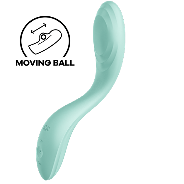 SATISFYER - RRROLLING PLEASURE GSPOT VIBRATOR GREEN - My naughty haven #