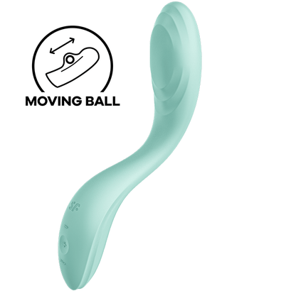 SATISFYER - RRROLLING PLEASURE GSPOT VIBRATOR GREEN - My naughty haven #