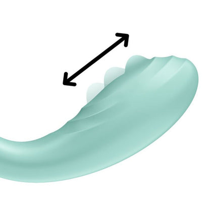 SATISFYER - RRROLLING PLEASURE GSPOT VIBRATOR GREEN - My naughty haven #