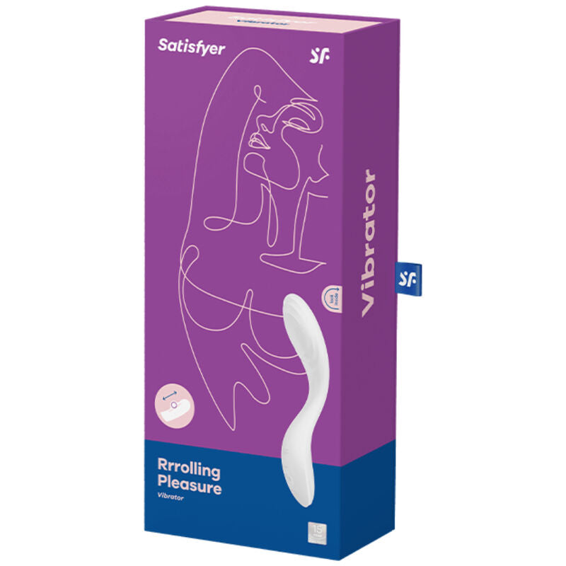SATISFYER - RRROLLING PLEASURE GSPOT VIBRATOR GREEN - My naughty haven #