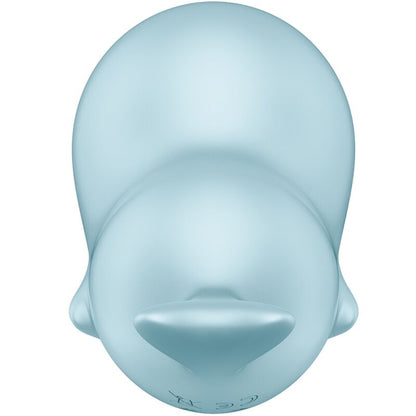SATISFYER - SASSY SEAL STIMULATOR & VIBRATOR BLUE - My naughty haven #