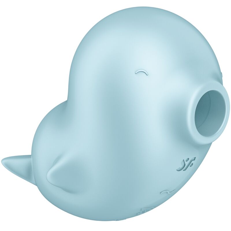 SATISFYER - SASSY SEAL STIMULATOR & VIBRATOR BLUE - My naughty haven #