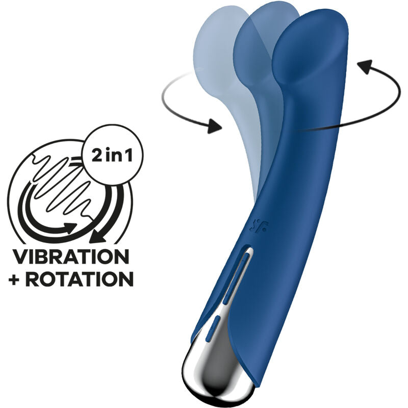 SATISFYER - SPINNING G-SPORT 1 ROTATOR VIBRATOR RED - My naughty haven #