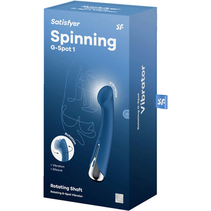 SATISFYER - SPINNING G-SPORT 1 ROTATOR VIBRATOR RED - My naughty haven #