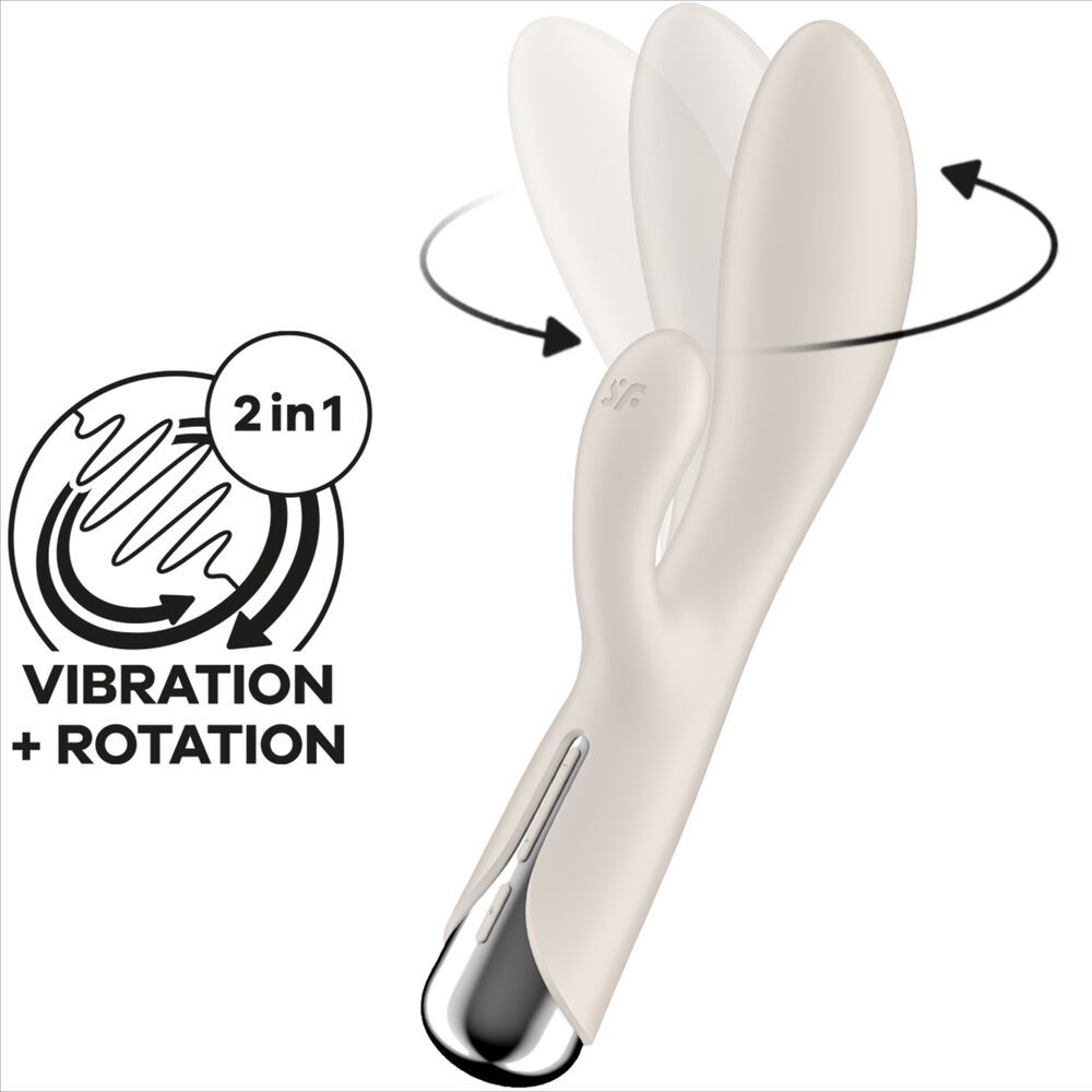 SATISFYER - SPINNING RABBIT 1 CLITORIS AND RED G-SPOT STIMULATION - My naughty haven #