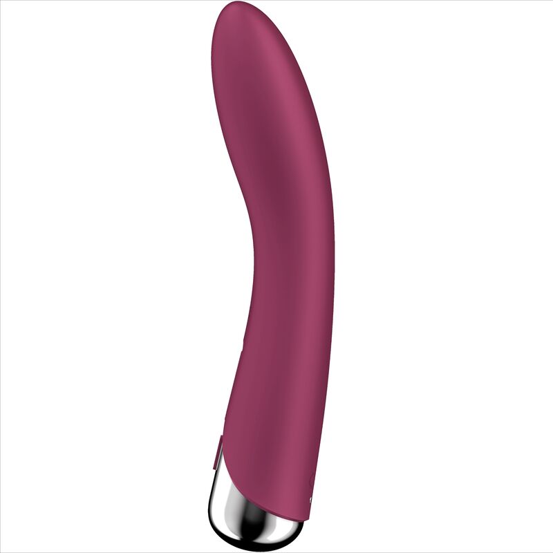 SATISFYER - SPINNING VIBE 1 G-SPOT ROTATOR VIBRATOR RED - My naughty haven #
