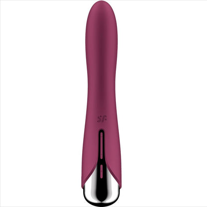 SATISFYER - SPINNING VIBE 1 G-SPOT ROTATOR VIBRATOR RED - My naughty haven #