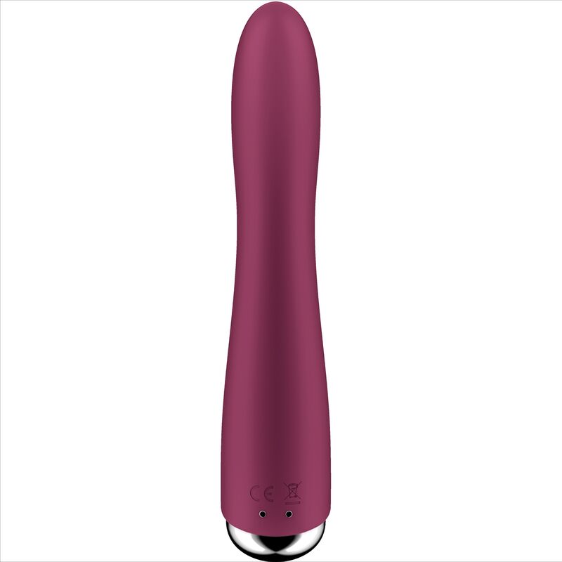 SATISFYER - SPINNING VIBE 1 G-SPOT ROTATOR VIBRATOR RED - My naughty haven #