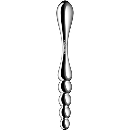SATISFYER - STAR FORCE 1 STAINLESS STEEL DOUBLE-ENDED DILDO - My naughty haven #