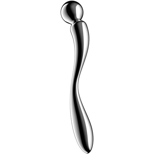 SATISFYER - STAR FORCE 2 STAINLESS STEEL DOUBLE-ENDED DILDO - My naughty haven #