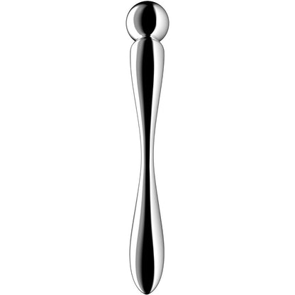SATISFYER - STAR FORCE 2 STAINLESS STEEL DOUBLE-ENDED DILDO - My naughty haven #