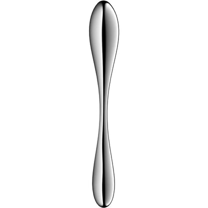 SATISFYER - STAR FORCE 3 STAINLESS STEEL DOUBLE-ENDED DILDO - My naughty haven #