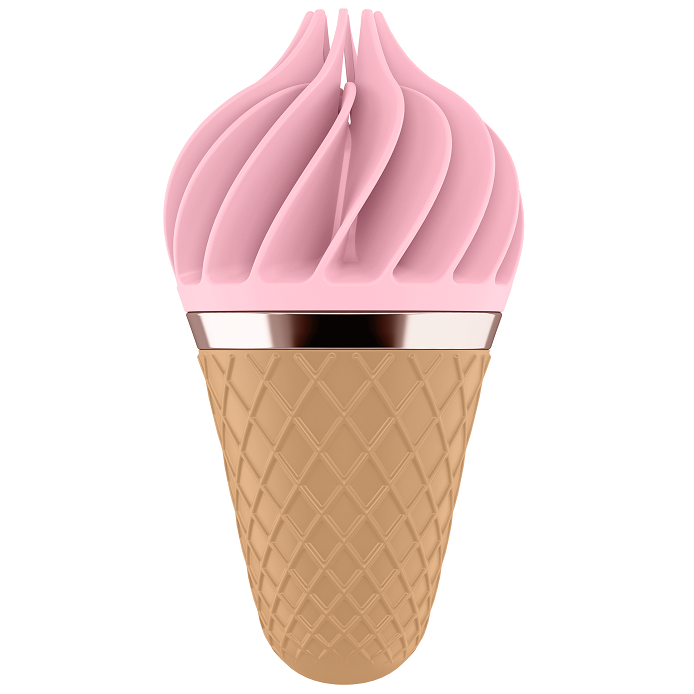 SATISFYER - SWEET TREAT SPINNATOR BROWN & PINK - My naughty haven #