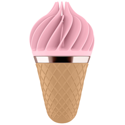 SATISFYER - SWEET TREAT SPINNATOR BROWN & PINK - My naughty haven #
