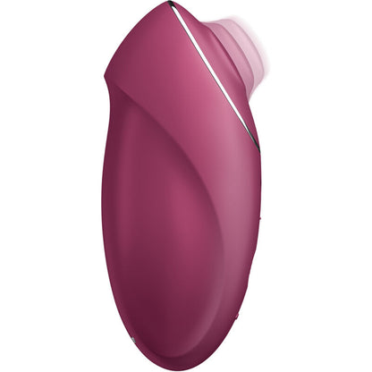 SATISFYER - TAP & CLIMAX 1 LAY-ON VIBRATOR RED - My naughty haven #