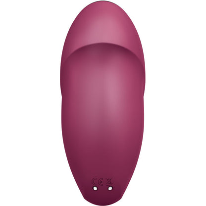 SATISFYER - TAP & CLIMAX 1 LAY-ON VIBRATOR RED - My naughty haven #