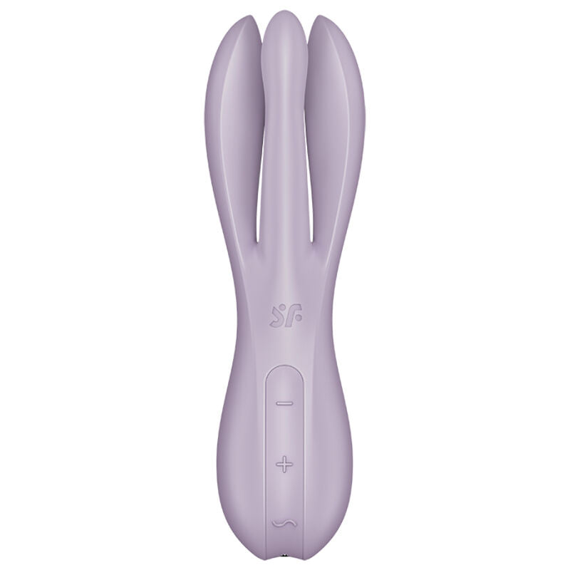 SATISFYER - THREESOME 2 VIBRATOR BLACK - My naughty haven #