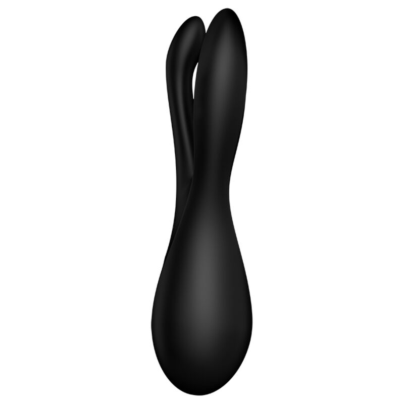 SATISFYER - THREESOME 2 VIBRATOR BLACK - My naughty haven #