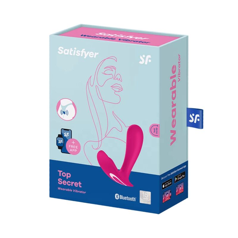 SATISFYER - TOP SECRET VIBRATOR PINK - My naughty haven #