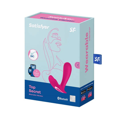 SATISFYER - TOP SECRET VIBRATOR PINK - My naughty haven #