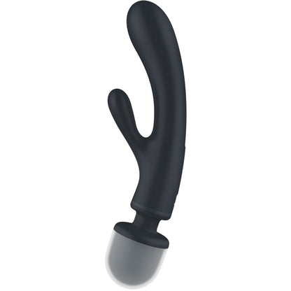 SATISFYER - TRIPLE LOVER RABBIT VIBRATOR MASSAGER PINK - My naughty haven #