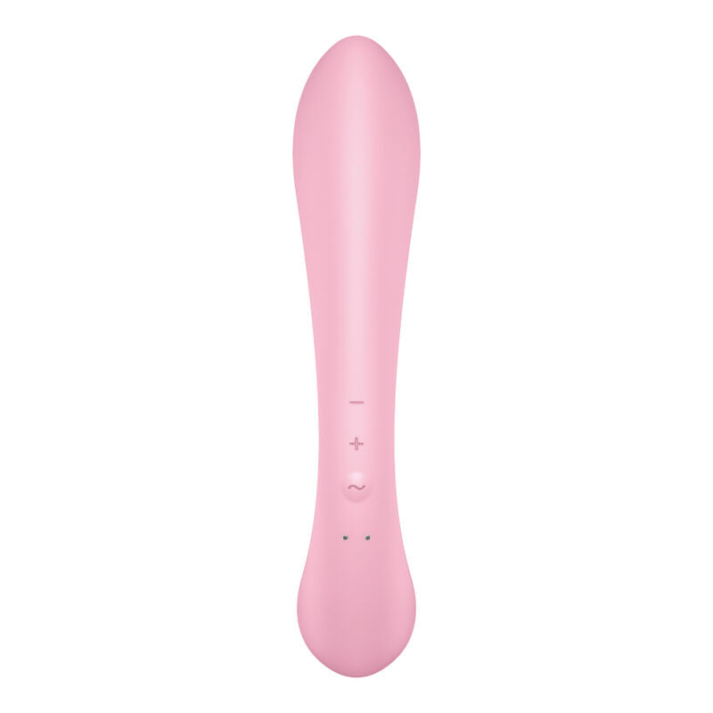 SATISFYER - TRIPLE OH HYBRID VIBRATION PINK - My naughty haven #