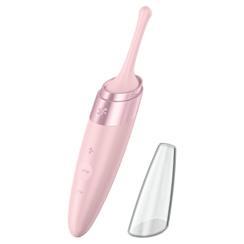 SATISFYER - TWIRLING DELIGHT CLIT TIP VIBRATOR PINK - My naughty haven #