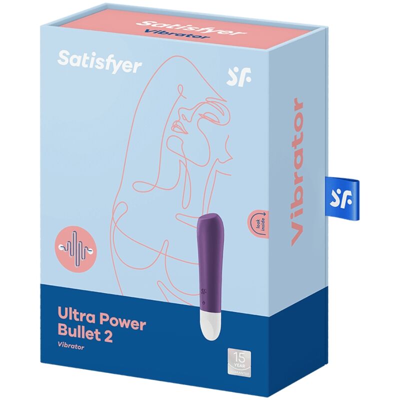 SATISFYER - ULTRA POWER BULLET 2 PURPLE - My naughty haven #