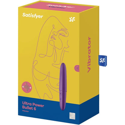 SATISFYER - ULTRA POWER BULLET 6 PURPLE - My naughty haven #