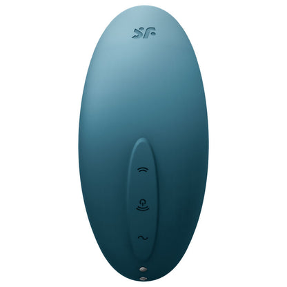 SATISFYER - VULVA LOVER 2 AIR PULSE STIMULATOR & VIBRATOR BLUE - My naughty haven #