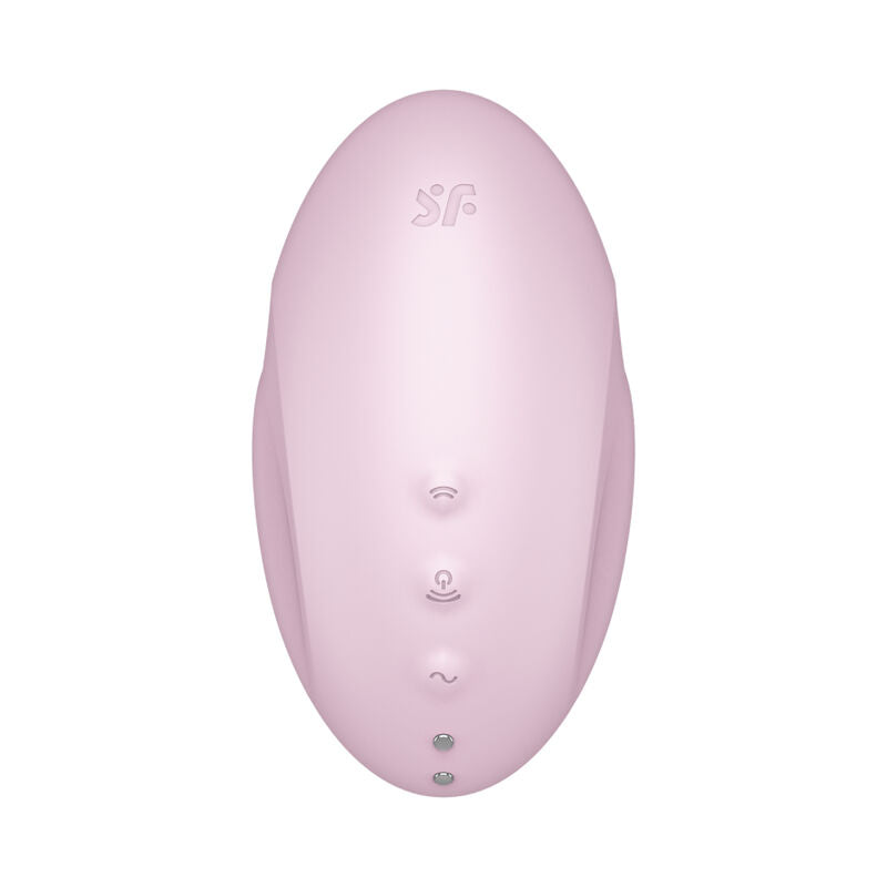 SATISFYER - VULVA LOVER 3 AIR PULSE STIMULATOR & VIBRATOR BLACK - My naughty haven #